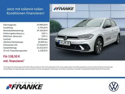 Gebraucht VW Polo Goal 116 PS (85 kW) 2025 Reflexsilber metallic Kleinwagen