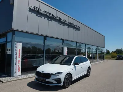 Gebraucht Skoda Scala Monte Carlo 150 PS (110 kW) 2025 Weiß Kleinwagen