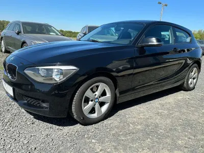 Usata BMW 114 102 CV (75 kW) 2014 Nero Utilitaria
