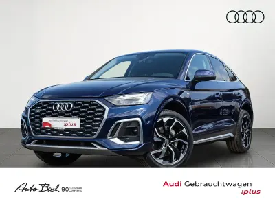 Używany Audi Q5 Sportback S-Line 299 KM (219 kW) 2023 Niebieski SUV