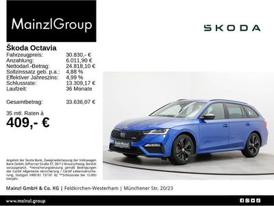 Blau Gebraucht 2023 Skoda Octavia RS Kombi | 29.290 € (Fairer Preis)