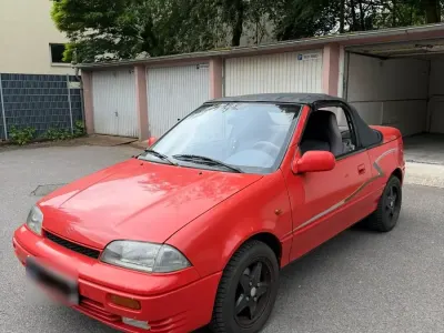 Gebraucht Suzuki Swift 70 PS (51 kW) 1995 Rot Cabrio