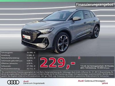 Kieselgrau Gebraucht 2023 Audi Q4 e-tron Advanced SUV | 36.980 € (Teuer)