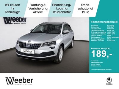 gebraucht Skoda Karoq 1.0 TSI Soleil LED PDC LM Tempo Klima