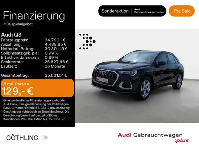 Gebraucht Audi Q3 Advanced 150 PS (110 kW) 2025 Mythosschwarz metallic SUV