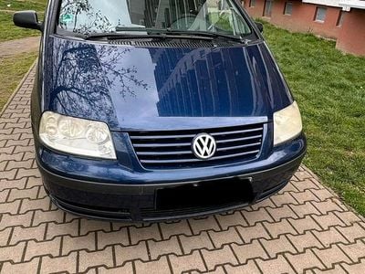 Usata VW Sharan 131 CV (96 kW) 2003 Blu Monovolume