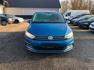Gebraucht VW Touran Comfortline 110 PS (80 kW) 2016 Blau Van / Kleinbus