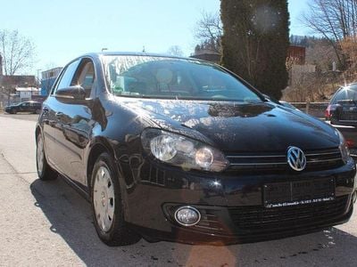 Gebraucht VW Golf VI Comfortline 110 PS (80 kW) 2009 Schwarz Kleinwagen