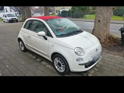 Usata Fiat 500C 69 CV (50 kW) 2012 Bianco Cabrio