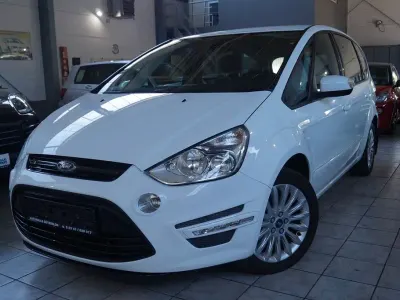 Gebraucht Ford S-MAX Champions Edition 116 PS (85 kW) 2012 Weiß Van / Kleinbus