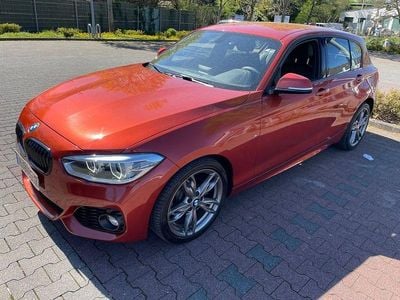 Usata BMW 118 M Sport 136 CV (100 kW) 2019 Arancione Utilitaria