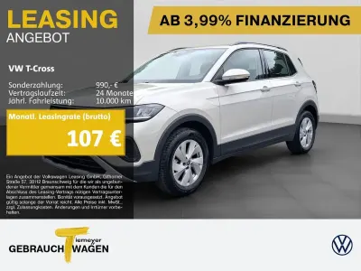 Gebraucht VW T-Cross Life 95 PS (69 kW) 2025 Grau SUV