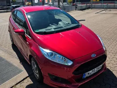Brugt Ford Fiesta ST-Line 101 HK (74 kW) 2017 Rød Hatchback