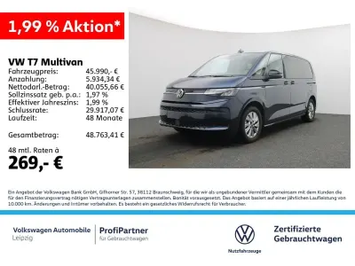 Brugt VW T7 Life 150 HK (110 kW) 2025 Blå Van