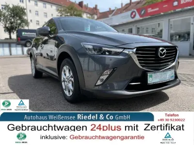 Gebraucht Mazda CX-3 Exclusive-Line 120 PS (88 kW) 2015 Grau SUV