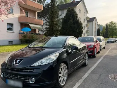 Gebraucht Peugeot 207 CC 150 PS (110 kW) 2008 Schwarz Cabrio