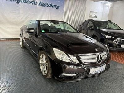 Usata Mercedes E350 Sport 306 CV (225 kW) 2012 Nero Cabrio