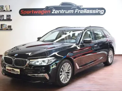 Gebraucht BMW 520 Luxury Line 190 PS (139 kW) 2018 Schwarz Kombi
