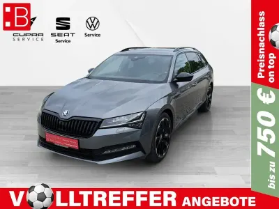 Gebraucht Skoda Superb SportLine 200 PS (147 kW) 2022 Grau Kombi