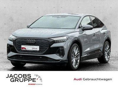 Gebraucht Audi Q4 Sportback e-tron S-Line 150 kW (204 PS) 2022 Grau SUV