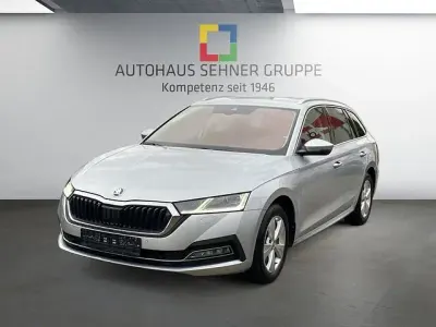 Gebraucht Skoda Octavia 150 PS (110 kW) 2022 Brilliantsilber metallic (silber) met. Kombi