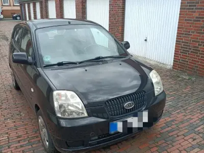 Gebraucht Kia Picanto LX 65 PS (47 kW) 2007 Schwarz Kleinwagen