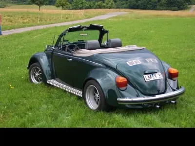 Usata VW Käfer 50 CV (36 kW) 1983 Verde Cabrio