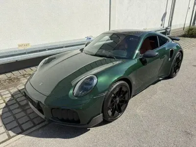 Neu Porsche 911 Turbo S Sport 711 PS (522 kW) 2026 Grün Coupé
