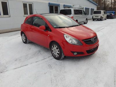 Gebraucht Opel Corsa 90 PS (66 kW) 2009 Rot Kleinwagen