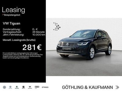 Gebraucht VW Tiguan Elegance 245 PS (180 kW) 2022 Deep black perleffekt SUV