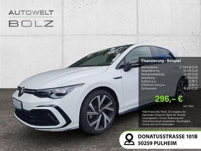 Gebraucht VW Golf VIII R-line 190 PS (139 kW) 2022 Weiß Limousine