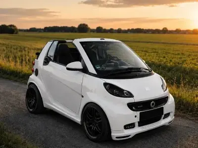 Gebraucht Smart ForTwo Cabrio Brabus 102 PS (75 kW) 2014 Weiß Cabrio