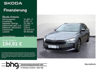 Usata Skoda Octavia SportLine 150 CV (110 kW) 2025 Grigio Station wagon