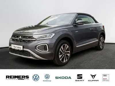 Gebraucht VW T-Roc Cabriolet 150 PS (110 kW) 2025 Rauchgrau metallic / schwarz Cabrio