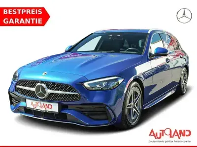 Brugt Mercedes C200 AMG line 227 HK (166 kW) 2023 Blå Stationcar
