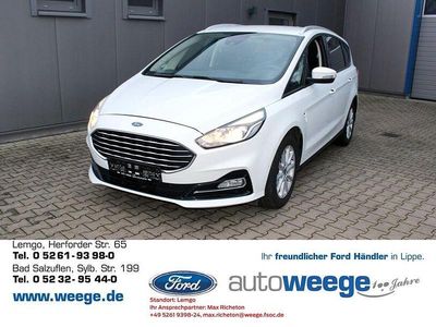 Gebraucht Ford S-MAX S 190 PS (139 kW) 2022 Weiß Van / Kleinbus