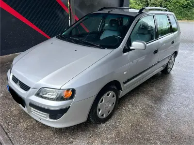 Gebraucht Mitsubishi Space Star Comfort Edition 2003 Grau Van / Kleinbus