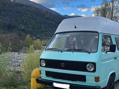 gebraucht VW T3 Hochdach 1987 1.6 JX TD WoMo Camper Bulli Ausbau