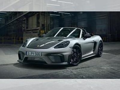 Nuova Porsche 718 Spyder Chrono 500 CV (367 kW) 2025 Argento Cabrio