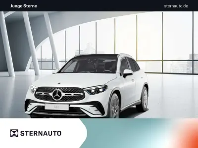 Gebraucht Mercedes GLC220 AMG line 197 PS (144 kW) 2024 Manufaktur lack manufaktur opalithweiß bright SUV