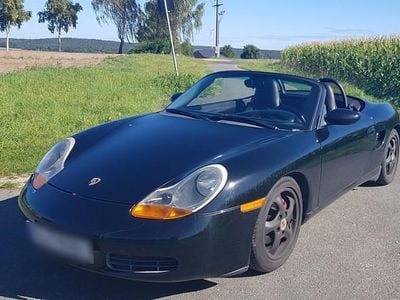 Gebraucht Porsche Boxster 220 PS (161 kW) 2000 Schwarz Cabrio