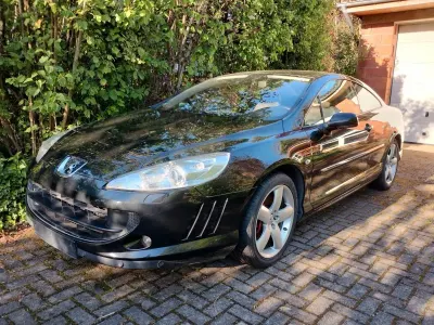 Brugt Peugeot 407 Coupe Platinum 204 HK (150 kW) 2006 Sort Coupe