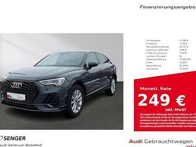 Gebraucht Audi Q3 Sportback Ambiente 150 PS (110 kW) 2022 Nanograu metallic SUV