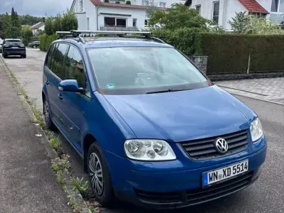 Gebraucht VW Touran Trendline 116 PS (85 kW) 2006 Blau Van / Kleinbus