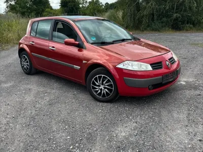Gebraucht Renault Mégane II 2003 Rot Kleinwagen