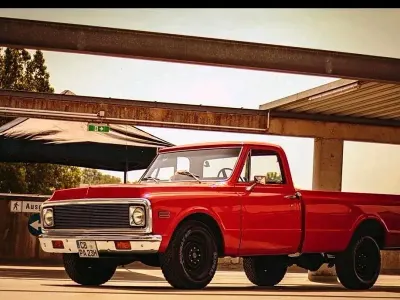 Używany Chevrolet C20 170 KM (125 kW) 1971 Czerwony Pickup