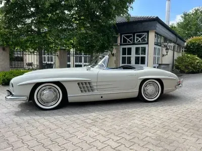 Gebraucht Mercedes SL300 215 PS (158 kW) 1960 Weiß Cabrio