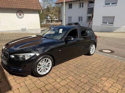 Gebraucht BMW 118 Sport Line 136 PS (100 kW) 2017 Schwarz Kleinwagen