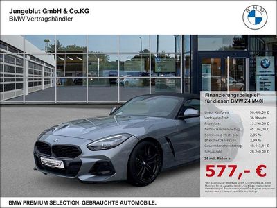 Gebraucht BMW Z4 M Sport 340 PS (250 kW) 2024 Skyscraper grau metallic Cabrio
