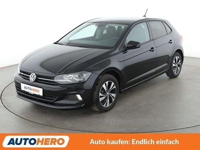 Gebraucht VW Polo Comfortline 95 PS (69 kW) 2019 Schwarz Kleinwagen